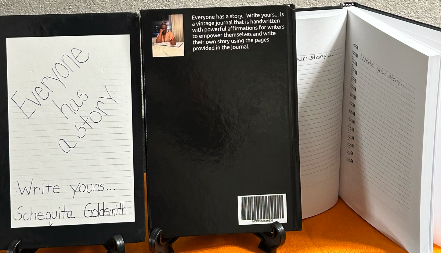 Everyone has a story. Write yours...Book 4 of 8 of The Transformational Message Series